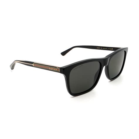 gucci oversized rectangular acetate sunglasses|gucci polarized sunglasses men's.